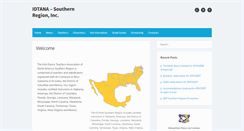 Desktop Screenshot of idtana-southernregion.com