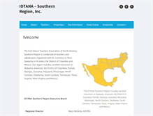 Tablet Screenshot of idtana-southernregion.com